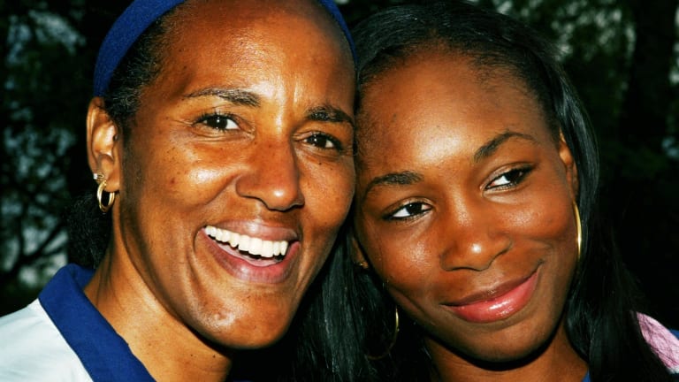Allen with Venus Williams, in 2004.