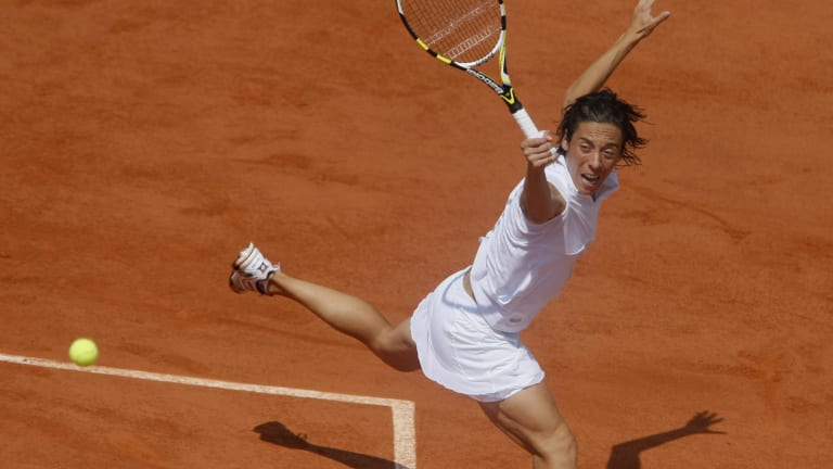 Return Winners:
The 2010 WTA
French Open final