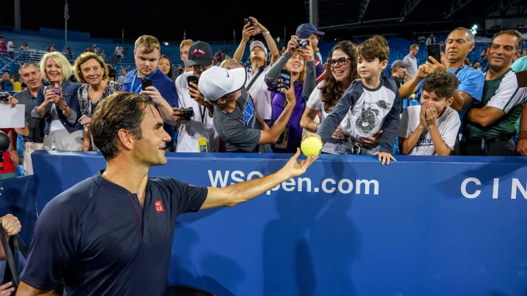 Roger Federer won the Cincinnati Masters seven times.