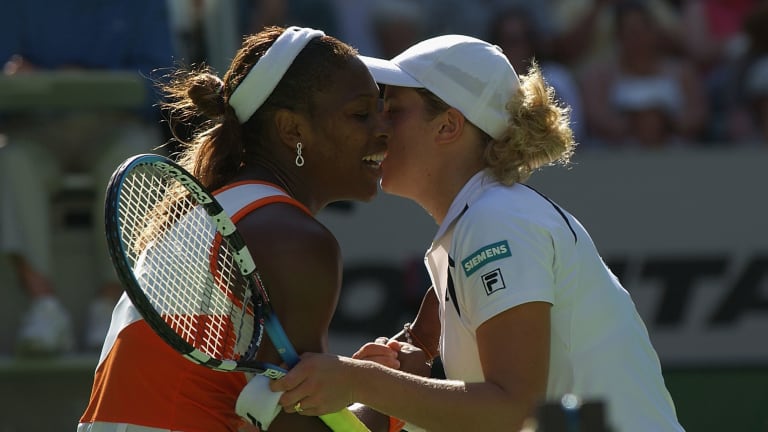 Kim Clijsters (SW leads 7-2): Serena pulled off one of her most magical comebacks against the affable Belgian, rallying from 1-5 down in the final set of their 2003 Australian Open thriller, setting the stage for her first "Serena" Slam.
