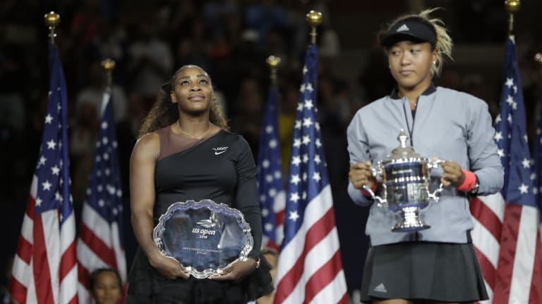 Drama overshadows Naomi Osaka's US Open title win over Serena Williams