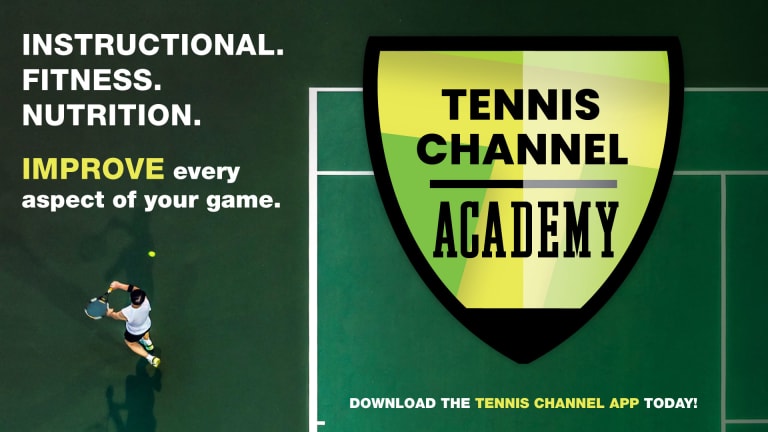 Take your game to the next level with Tennis Channel Academy