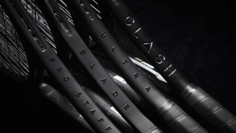 The brand’s classic frames like the Blade V8, Pro Staff V14, Ultra V4 and Clash V2 are getting an all-black twist in a limited-edition drop.