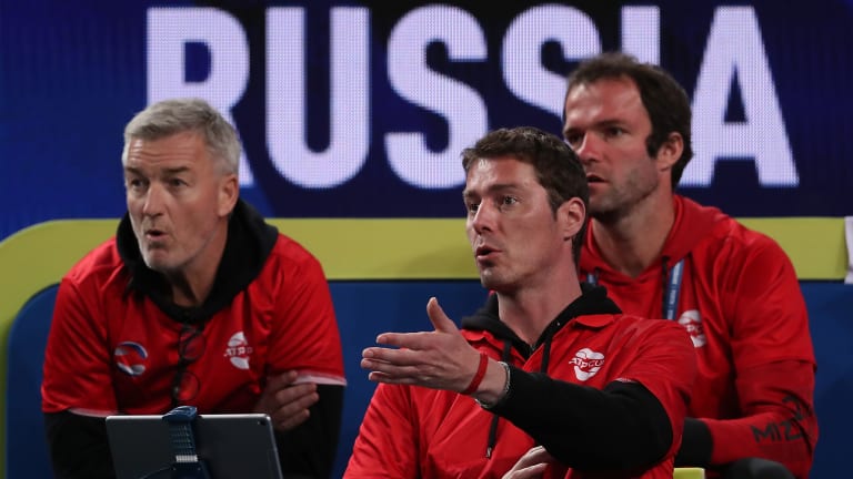 Marat Safin finds Russian "Dream Team" more coachable than he was