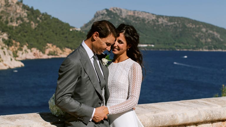 Nadal weds longtime
girlfriend Perello 
in Mallorca