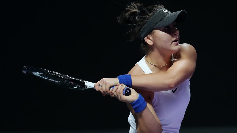 Andreescu withdraws from warm-up WTA 500 event in Melbourne