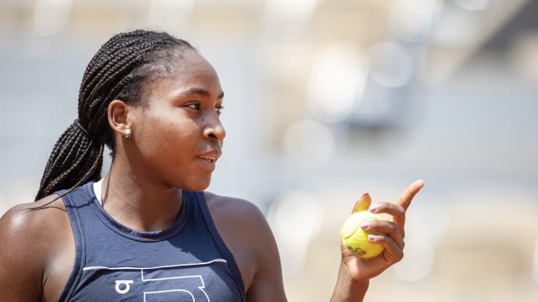 Gauff had a Grand Slam breakthrough last year at Roland Garros, before taking a one-sided loss in the final.
