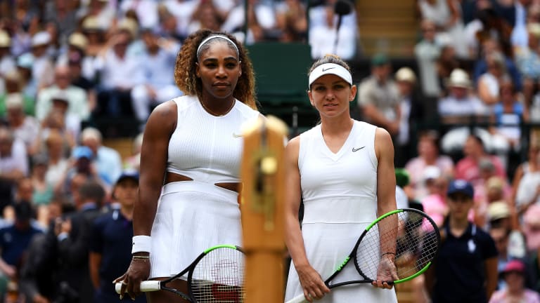 In 56 minutes, Simona Halep stuns Serena Williams to win Wimbledon