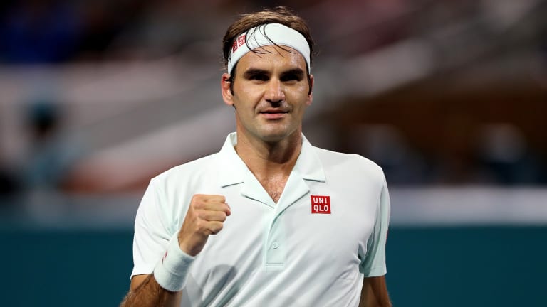 Federer puts on “tactical” display in win over Shapovalov at Miami