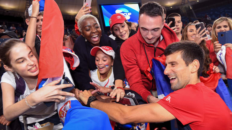 ATP Weekend Winner: Djokovic soaks up sounds of “Nole!” and “Serbia!”