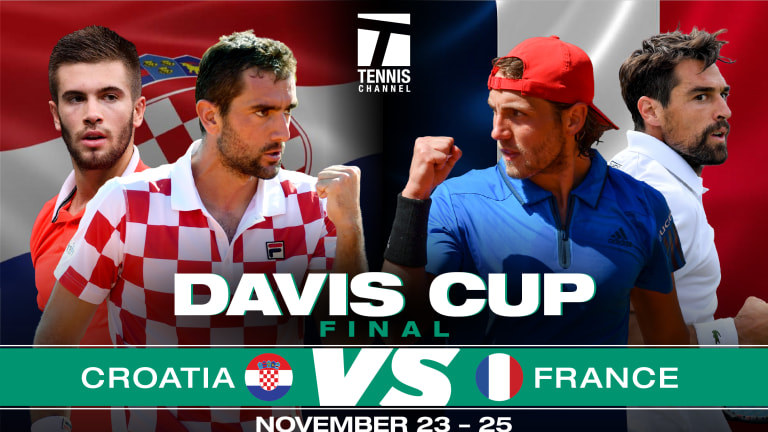 WATCH: In France, Cilic & Coric put Croatia on the brink of Davis Cup