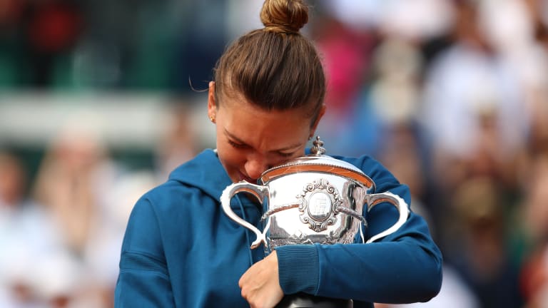 A painful loss in one Grand Slam final opened the gate on Halep’s glory days, in another.