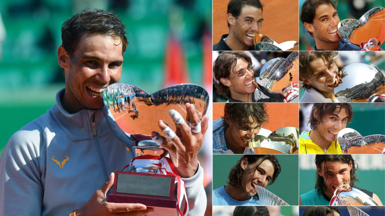 Rafael Nadal hopes to continue "love story" with Monte Carlo this week