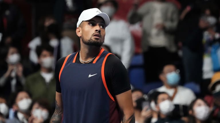 In 2022, Kyrgios only contested the Masters 1000 events in North America (went 10-4).