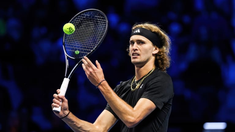 Zverev is one of the best servers in the world in any setting, but he’s especially dangerous on an indoor hard court.