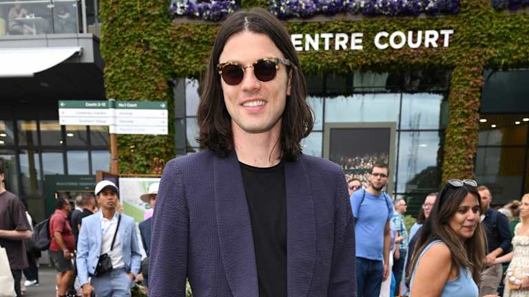 "Hold Back the River" singer James Bay styled his Day 1 look with a pair of shades.