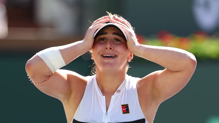 Indian Wells champion Bianca Andreescu, 18, has something unteachable