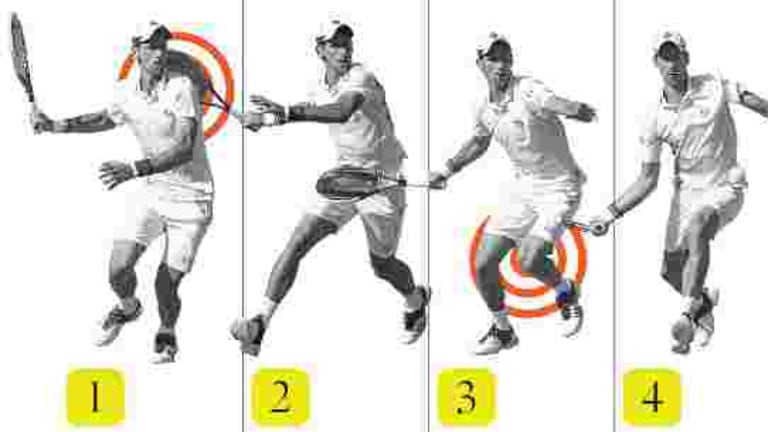 Great Shots: Novak Djokovic's Running Forehand
