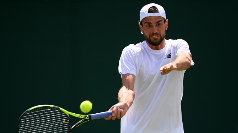 "It's an incredible feeling winning my first title," said Cressy, who injured his left knee and had to take an injury timeout before the final point of the third set.