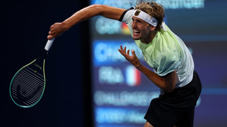 Zverev's serve, a liability for much of his young career, turned a corner in 2021.