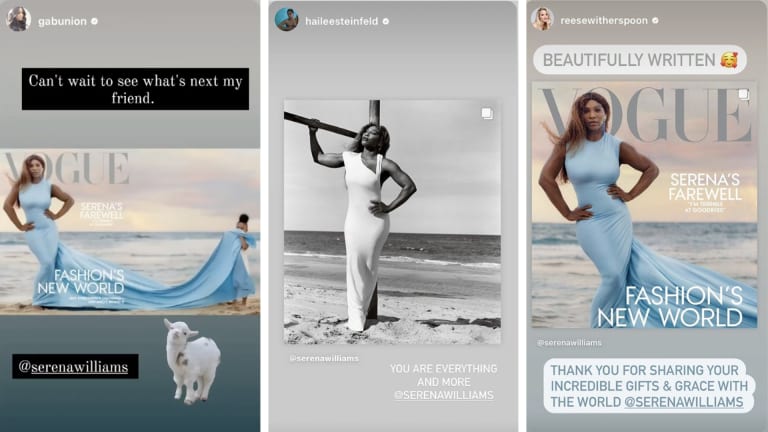 Actresses including Gabrielle Union, Hailee Steinfeld and Reese Witherspoon took to Instagram Stories to share their well wishes.