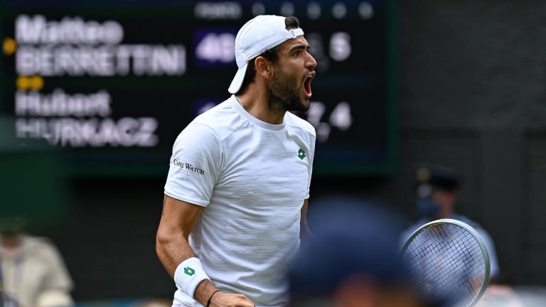 Berrettini faced Novak Djokovic at the last Grand Slam tournament, in Paris. On a different surface, and with fans, they'll meet again—and this time, for a title.