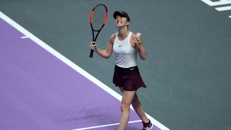 Svitolina puts just enough between her and Halep to walk away with win