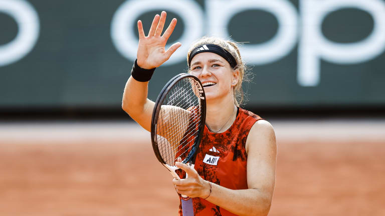 Muchova became the third different Czech woman in the last five years to reach her maiden major final at Roland Garros.