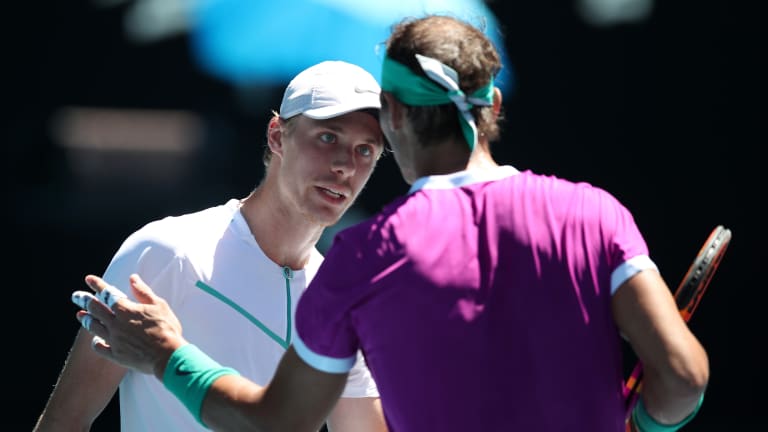 Shapovalov felt Nadal was allowed too much time to recover between points, which he let the Spaniard and the umpire know.