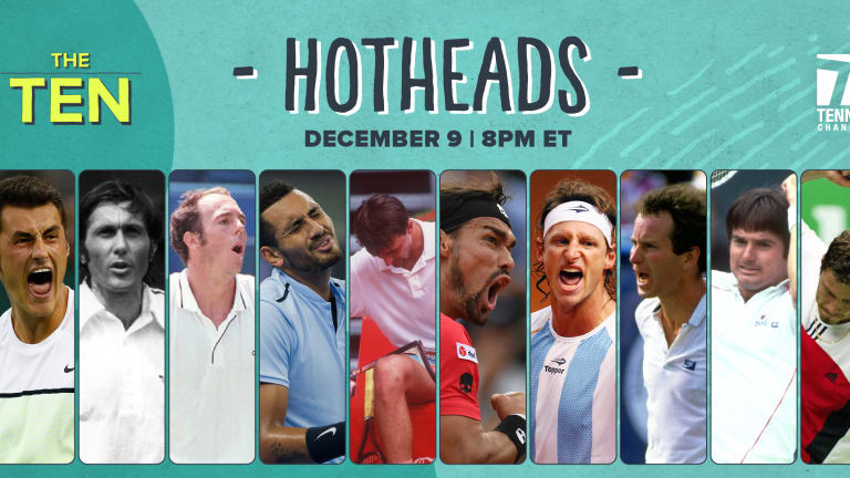 The Ten: Who are are biggest hotheads in tennis history? (VOTE)