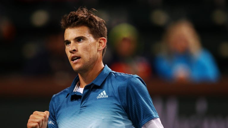 Rejuvenated Thiem ready to face red-hot Raonic in Indian Wells semis
