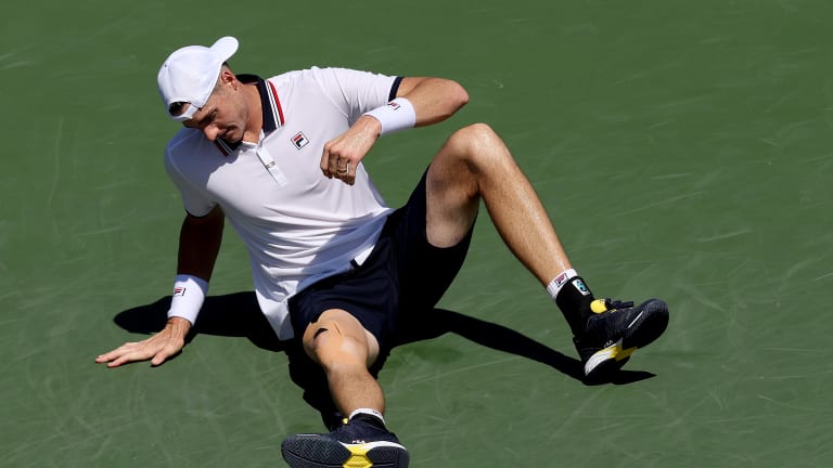Coming into the final major of the season, Isner was ranked No. 48.