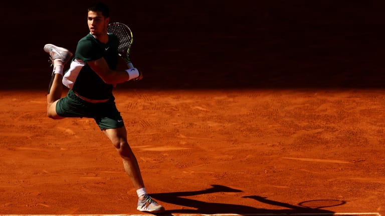 Can Alcaraz rediscover the clay-court swagger that took him to wins over both Djokovic and Nadal at the Madrid Masters?