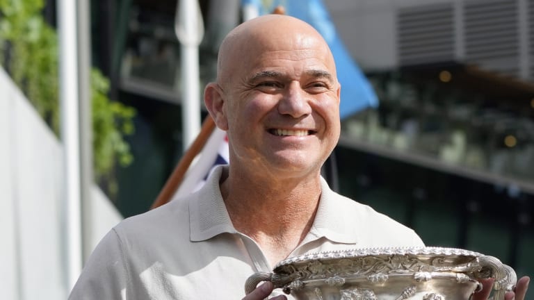 Andy Roddick introduced Andre Agassi to pickleball, and now, he can't get enough.
