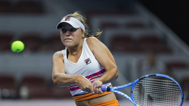 Sofia Kenin sets her sights on Top 10 year-end finish