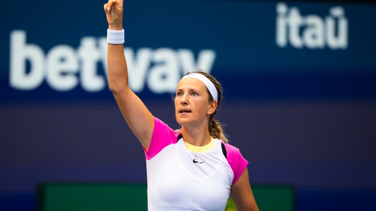 Azarenka, who'll turn 35 this year, pushed Rybakina to the limit in the Miami semifinals.