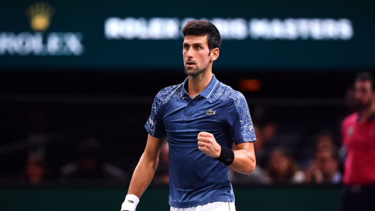 Djokovic's win 
streak boosted with
return to No. 1