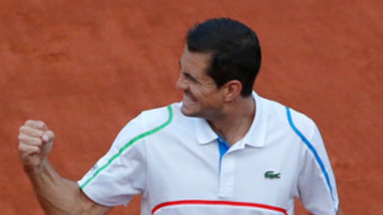 Roland Garros: Garcia-Lopez d. Wawrinka