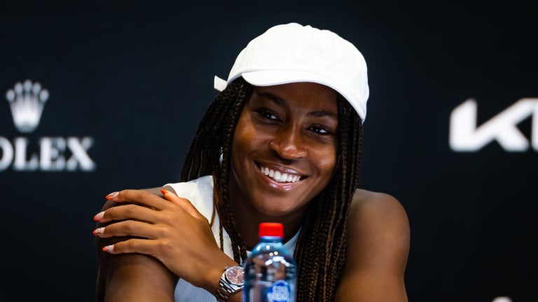 Coco Gauff reached the fourth round of the Australian Open in 2020.