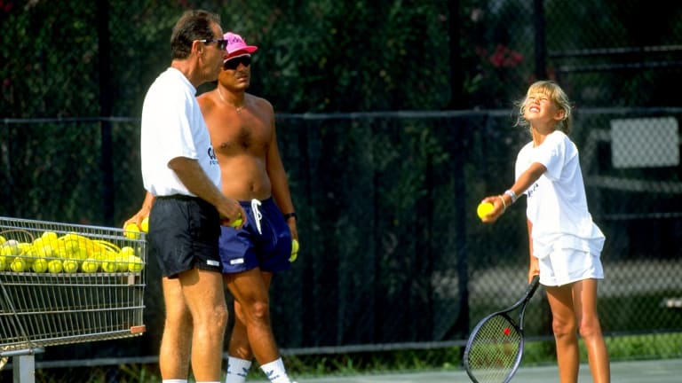 In training youth players as he did with young Anna Kournikova, Nick Bollettieri taught the importance of both wins and losses.