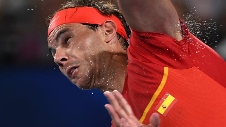 Nadal recovers from singles loss to help send Spain to ATP Cup semis