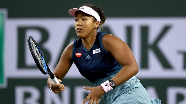 Osaka uses her disruptive return to subdue Collins in Indian Wells
