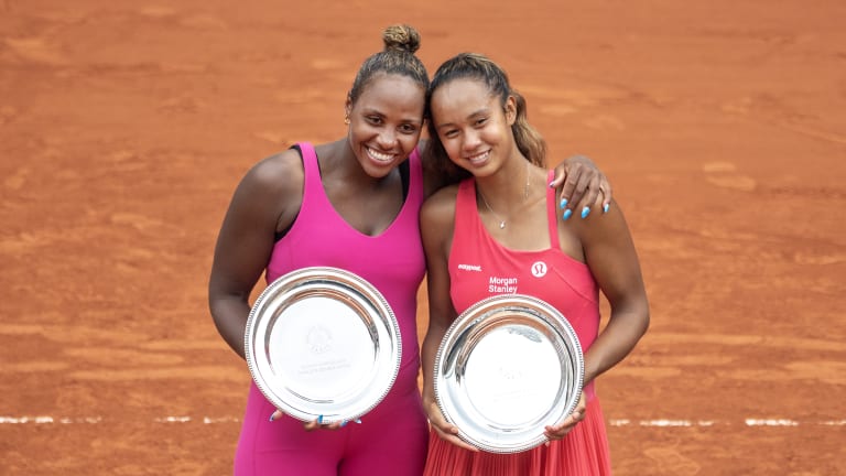 Fernandez and Townsend's run to the doubles final in Paris was a captivating story.