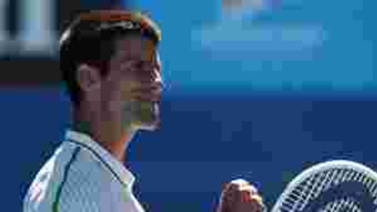 Australian Open: Djokovic d. Mathieu