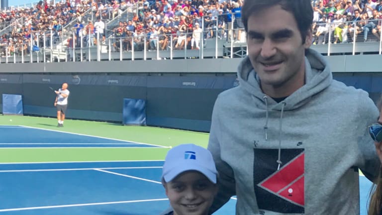 WATCH: Tennis Channel helps Marc Krajekian meet hero Roger Federer