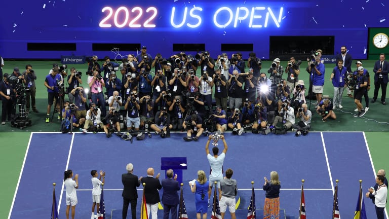 The US Open and other Grand Slam tournaments offer a disproportionate amount of prize money compared to tour events.