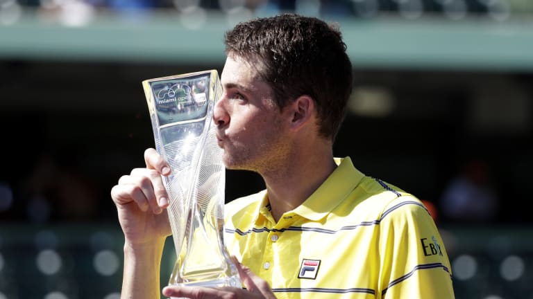 Isner reflects on
how college helped
him succeed