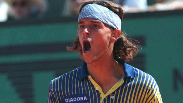 20 years ago in Paris, Kuerten's new string sent tennis world spinning