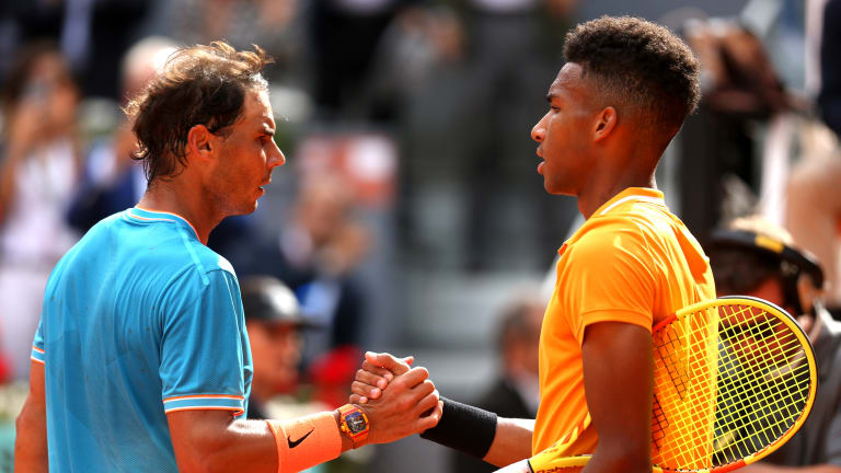 So much as changed in the three years since Nadal and Auger-Aliassime met for the first and thus far only time, in Madrid (Rafa won, 6-3, 6-3).