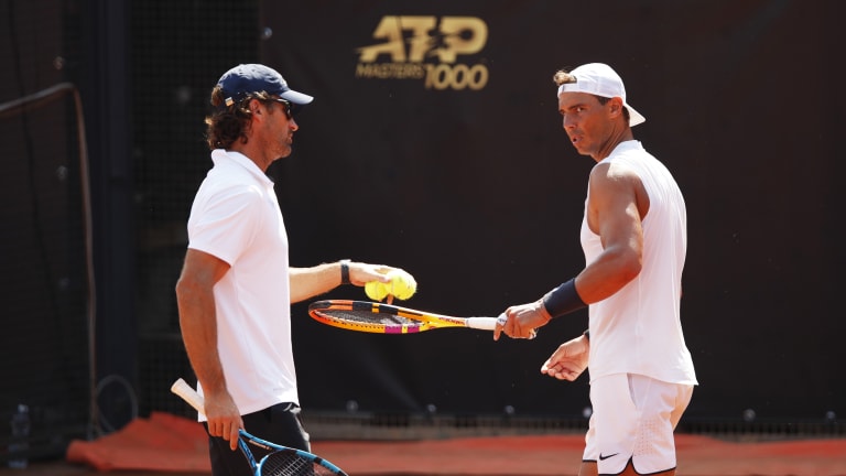 Top 5 Photos 9/14:
Djokovic and Nadal 
prepare for Rome
